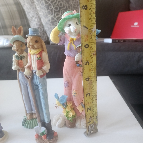 Colorful Rabbit Figurine Set - Picture 10 of 10